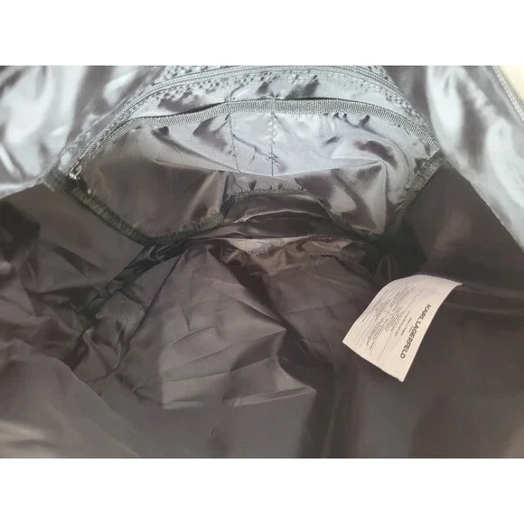 Karl Lagerfeld LH5AG807 Women's Black White Striped Large Tote - Picture 7 of 10